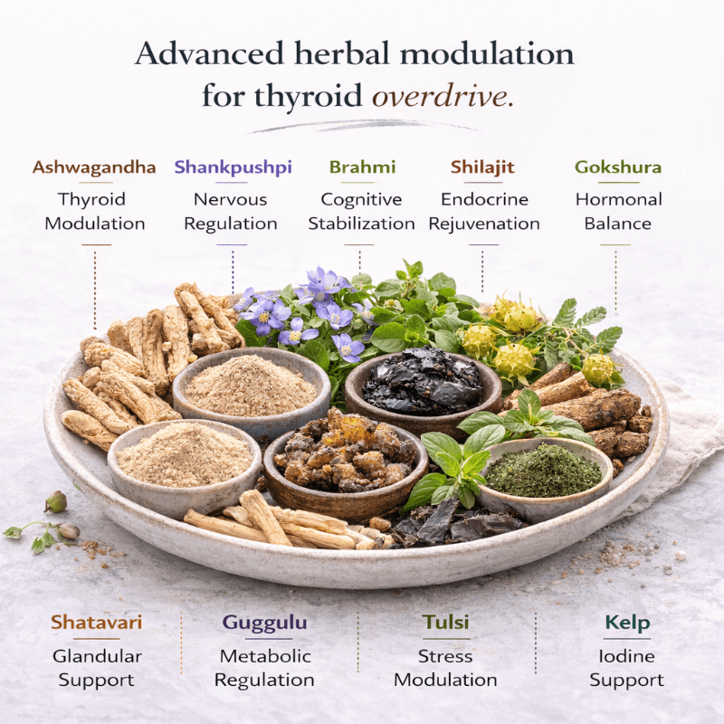 Hyperthyroid Recovery Tonic with Kelp - Herb Man Teas