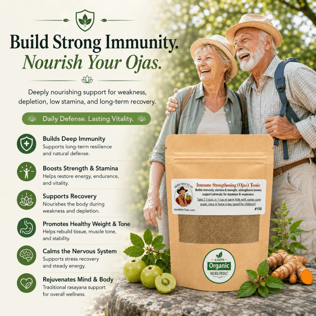 Immune Building (Ojas) Formula - Herb Man Teas