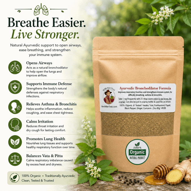 Bronchodilator Formula - Herb Man Teas