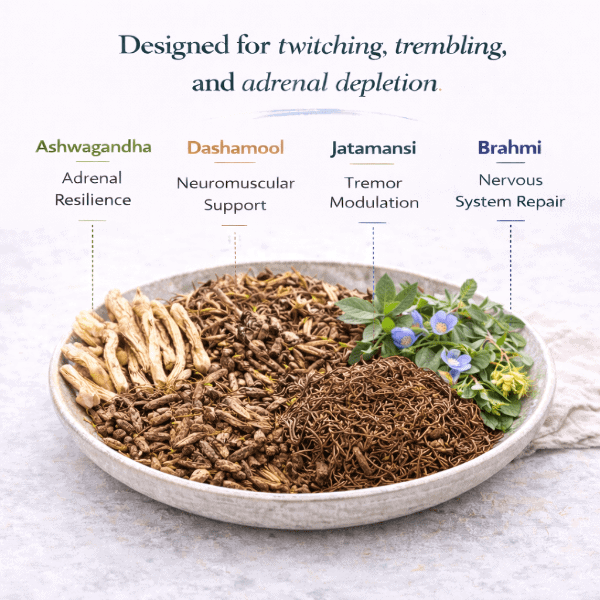 Nerve Support Tonic used for tremors - Herb Man Teas