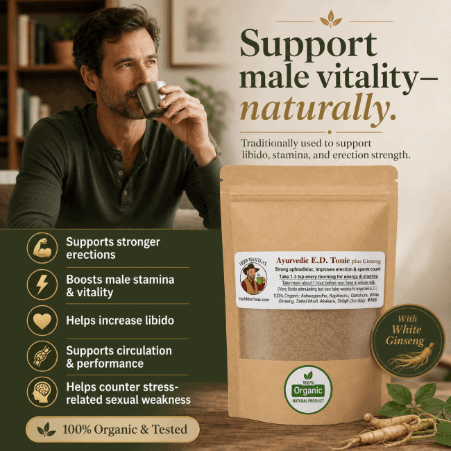 Male E.D. Tonic plus Ginseng - Herb Man Teas