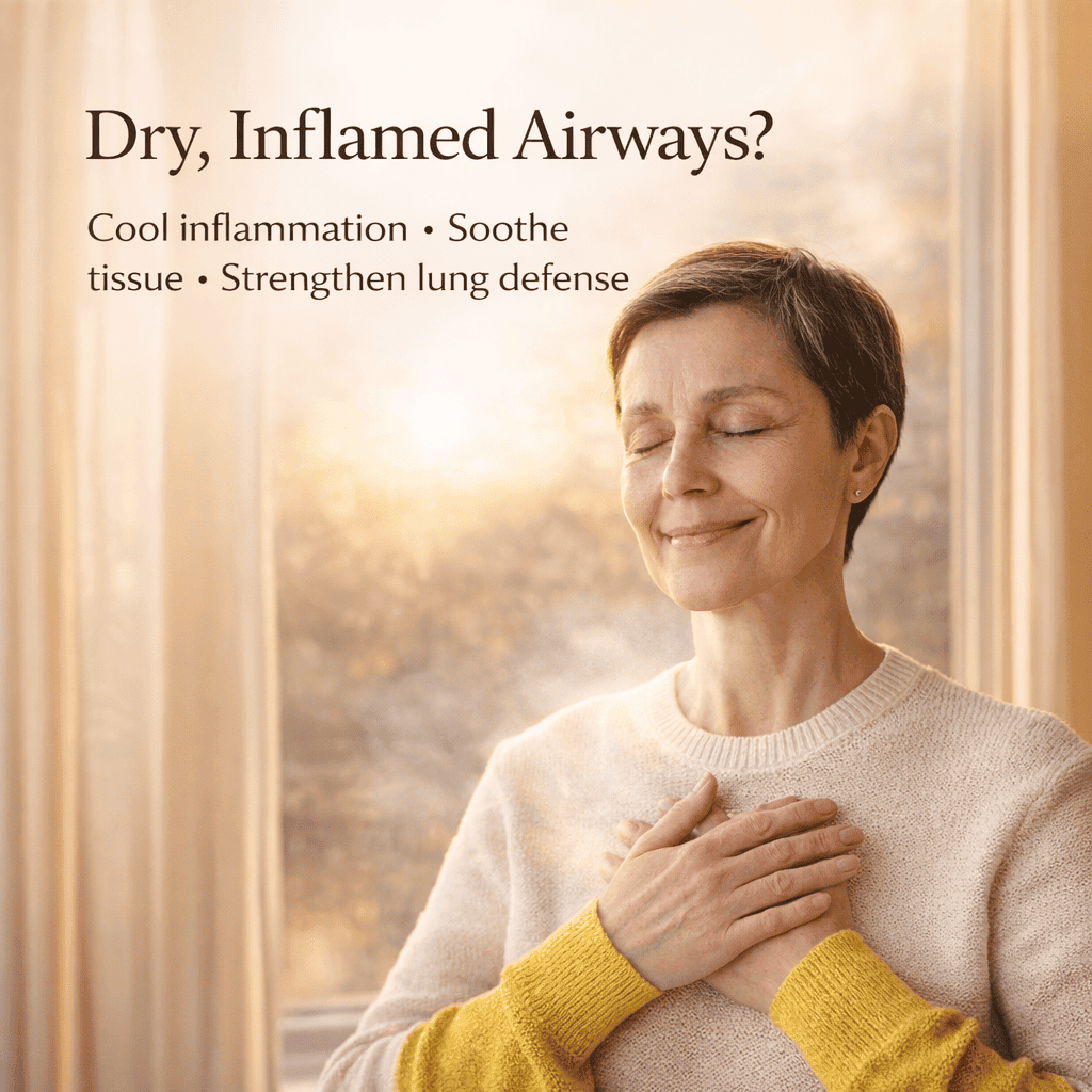 RESPIRATORY INFECTION FORMULA - low mucus version - Herb Man Teas
