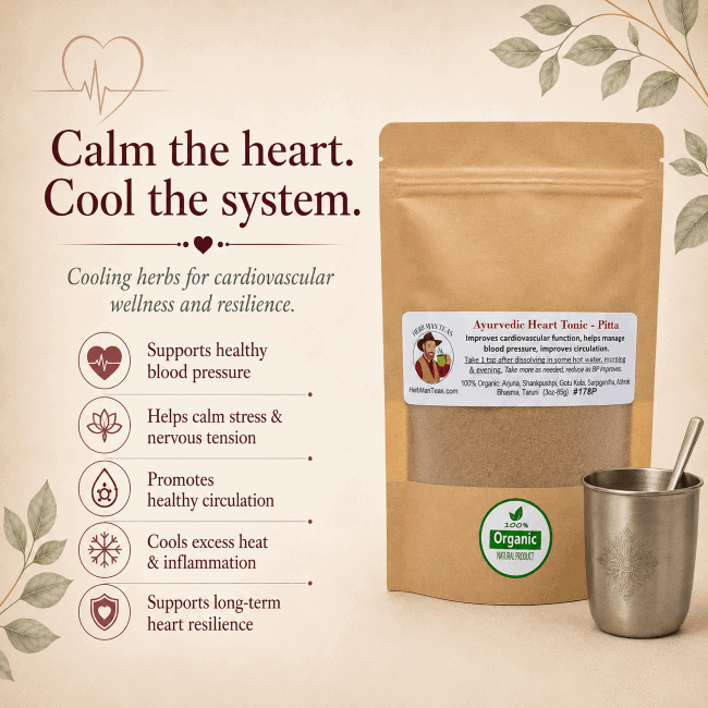 HEART TONIC - Pitta Version - Herb Man Teas