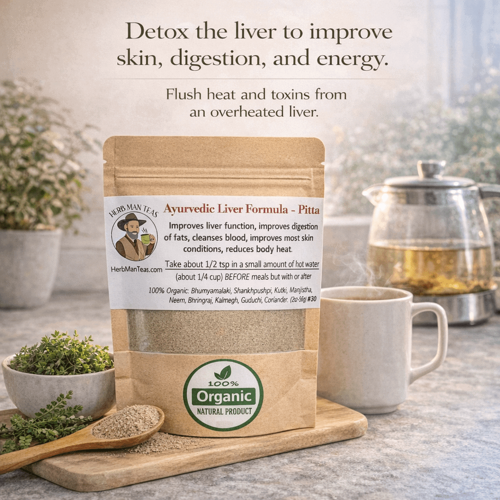Liver Formula - Pitta version - Herb Man Teas