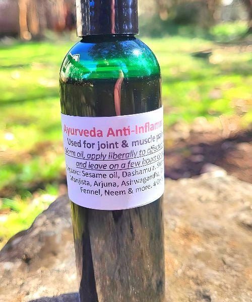 Inflammation and pain reducing oil - Herb Man Teas