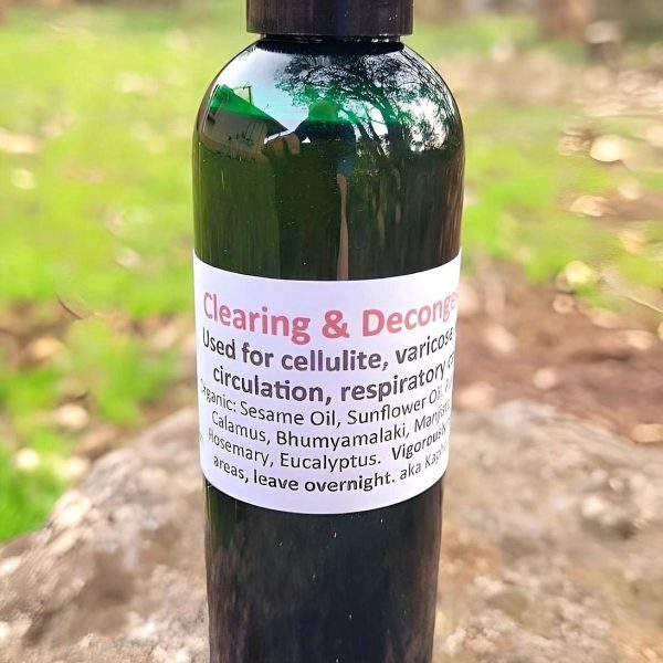 Clearing & Decongesting (Kapha Balancing) Oil - Herb Man Teas