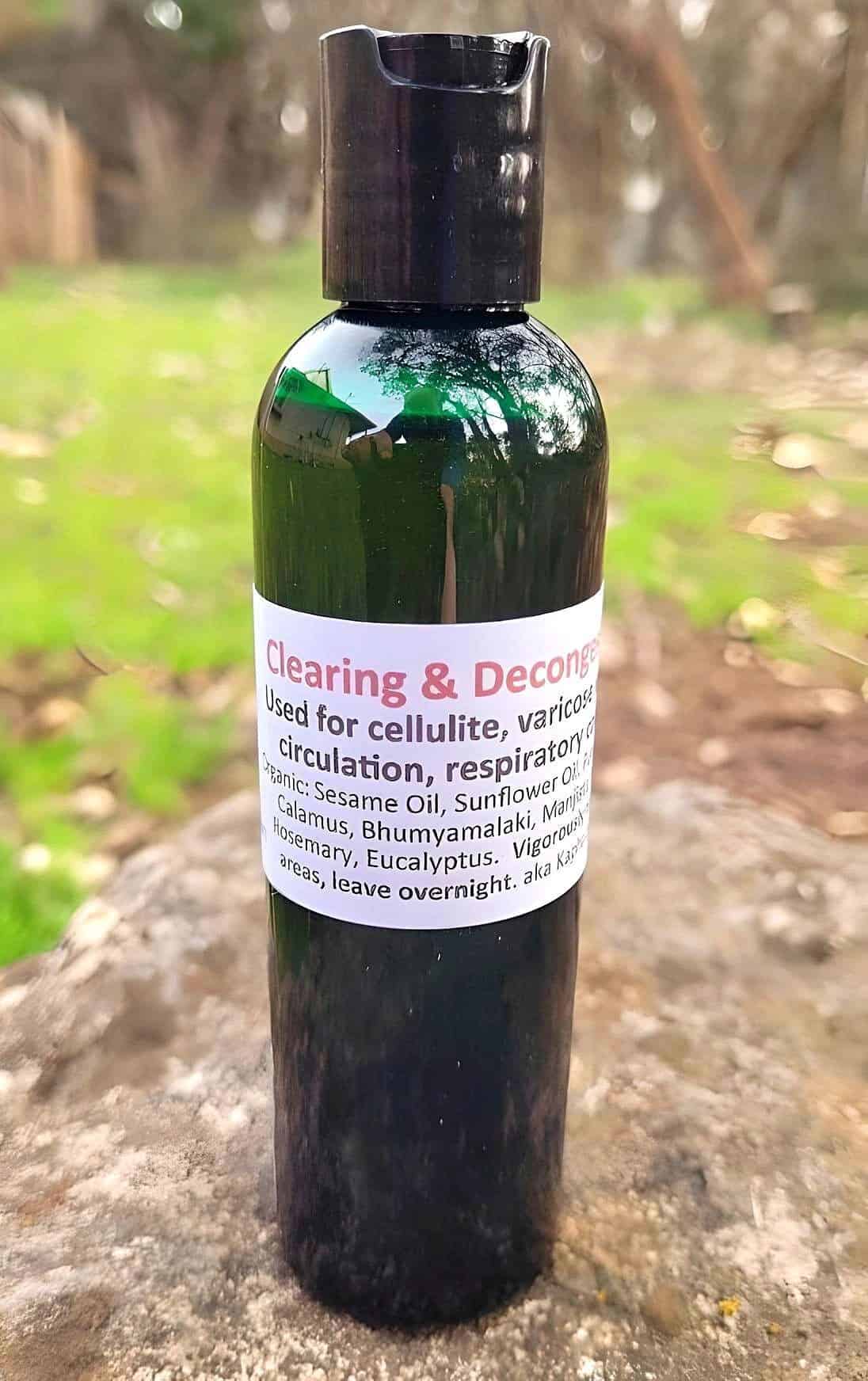 Clearing & Decongesting (Kapha Balancing) Oil - Herb Man Teas