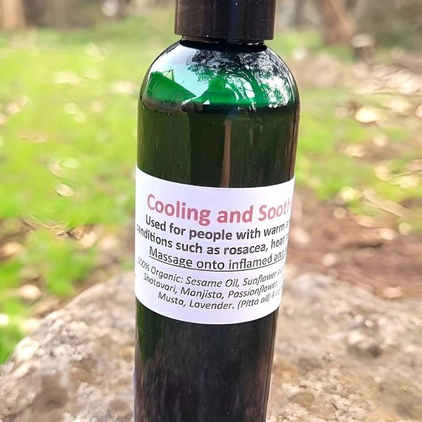 Cooling and Soothing (Pitta Balancing) Oil - Herb Man Teas