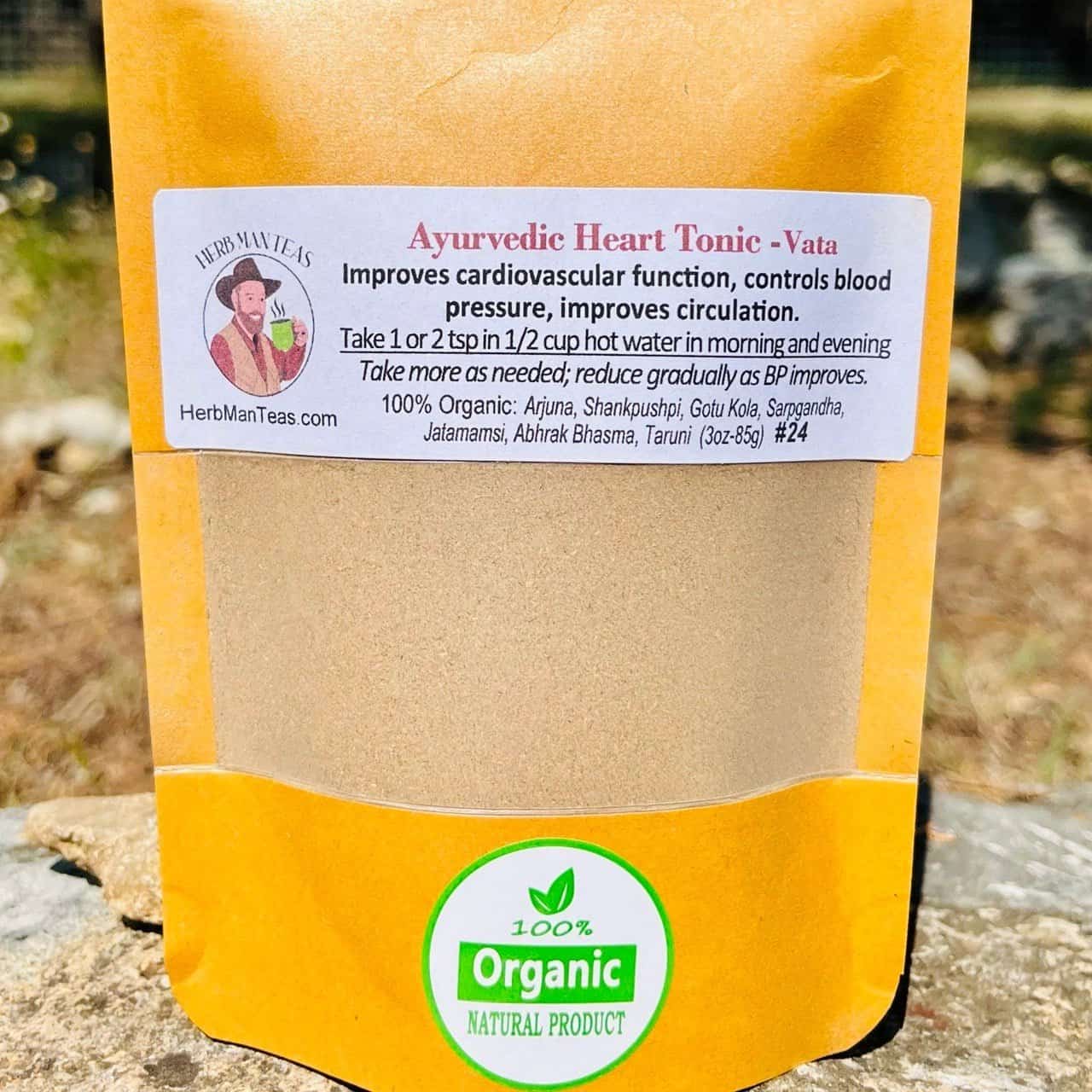 HEART TONIC - Vata Version - Herb Man Teas