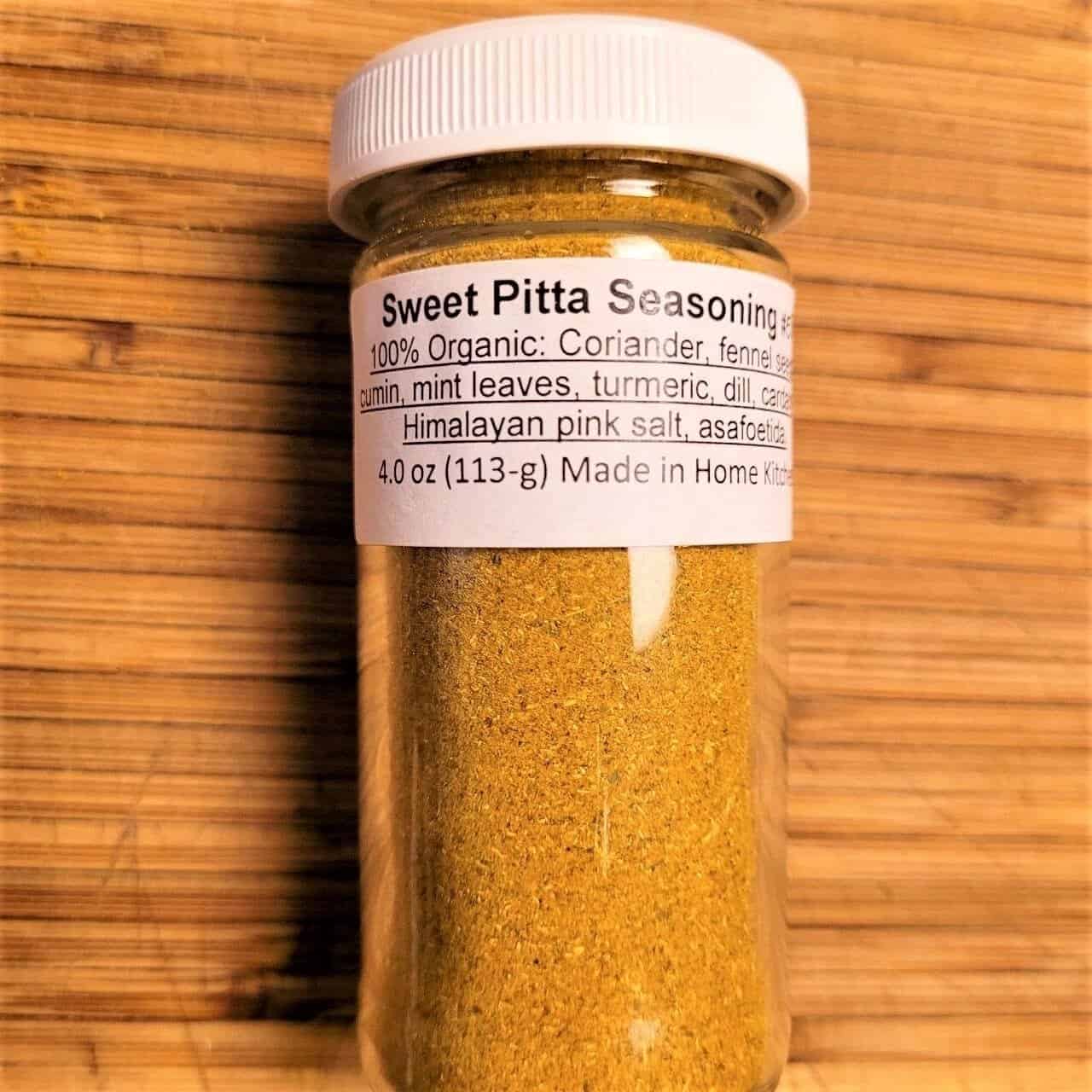 Sweet Pitta Ayurvedic Seasoning - Herb Man Teas