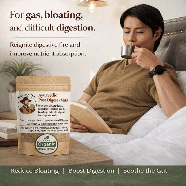 Post Digestive Formula - Vata version - Herb Man Teas