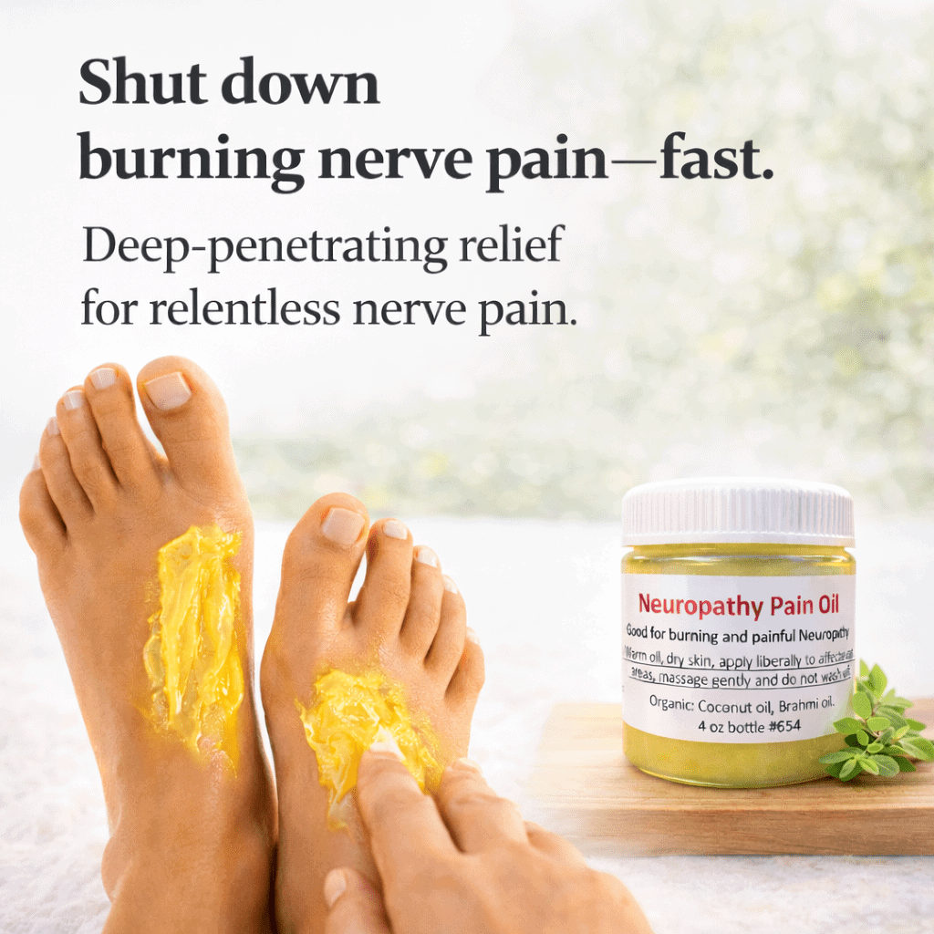 Neuropathy Pain Oil - Herb Man Teas