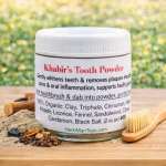 Khabir's Tooth Powder - Herb Man Teas