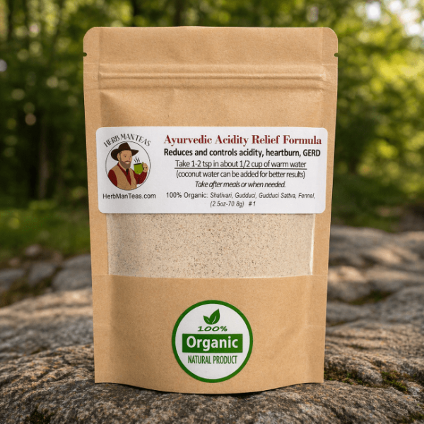 Acidity Relief Formula - Herb Man Teas