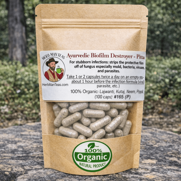 Biofilm Destroyer Formula - Pitta version - Herb Man Teas