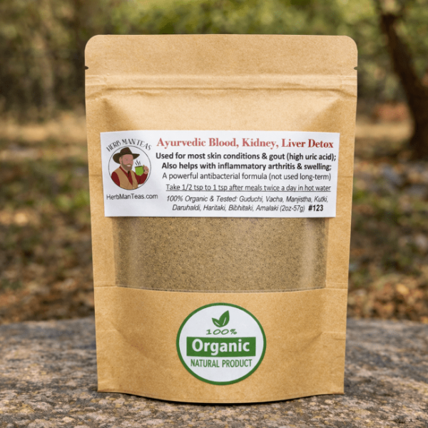 Blood, Kidney, Liver Detox Formula - Herb Man Teas