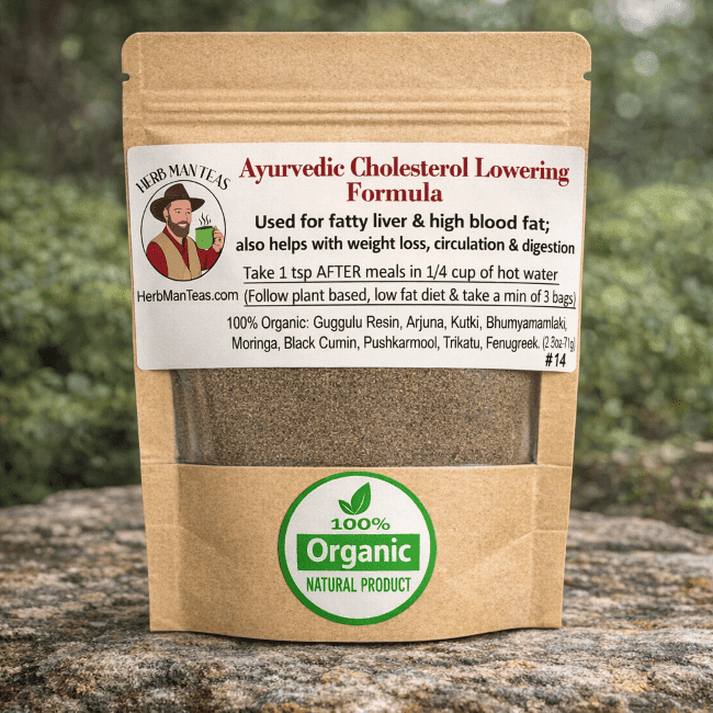Cholesterol Lowering Formula - Herb Man Teas