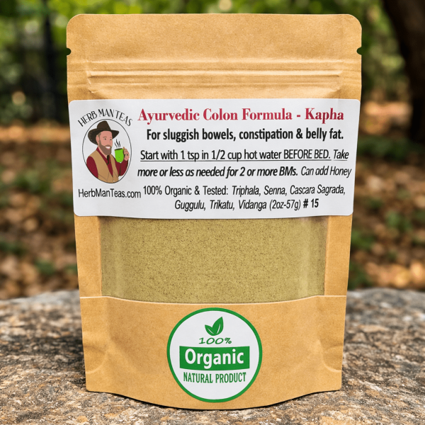 COLON FORMULA - Kapha Version - Herb Man Teas