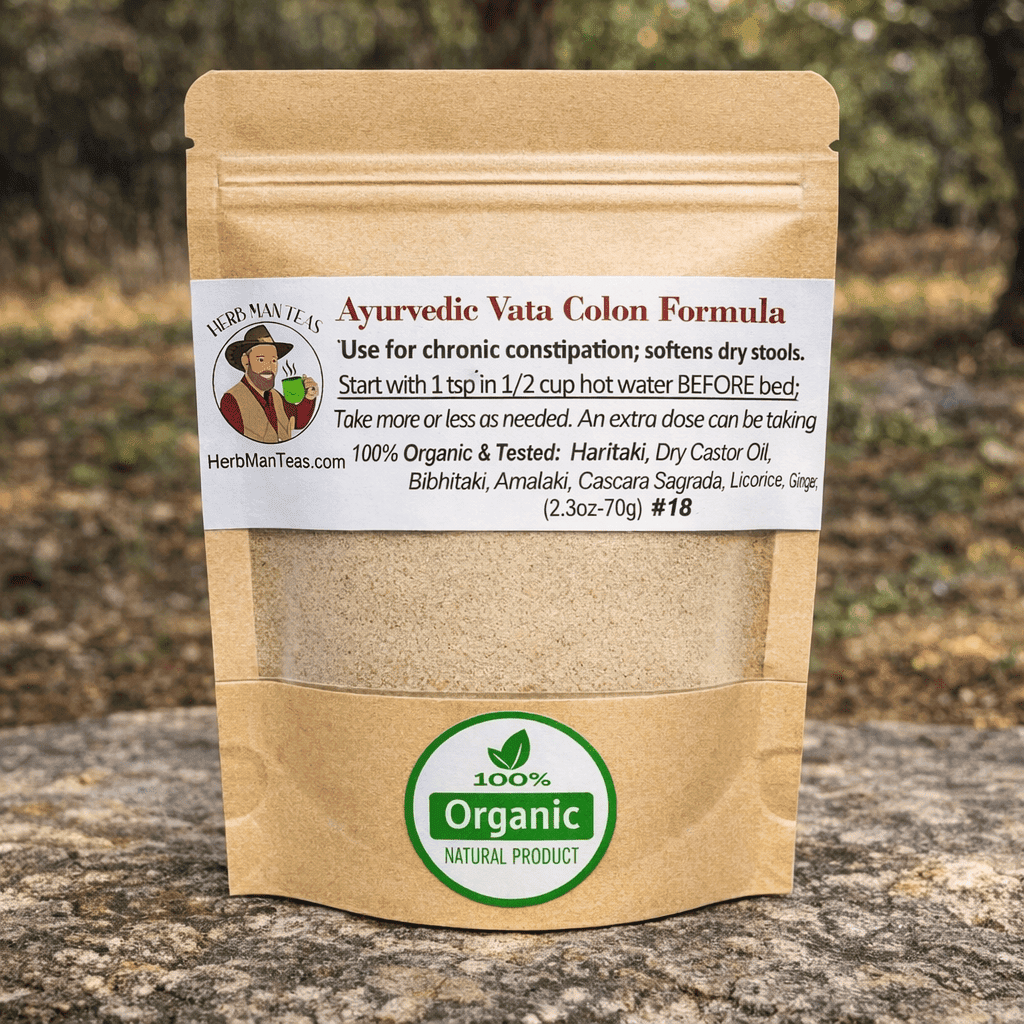 COLON FORMULA - Vata version - Herb Man Teas