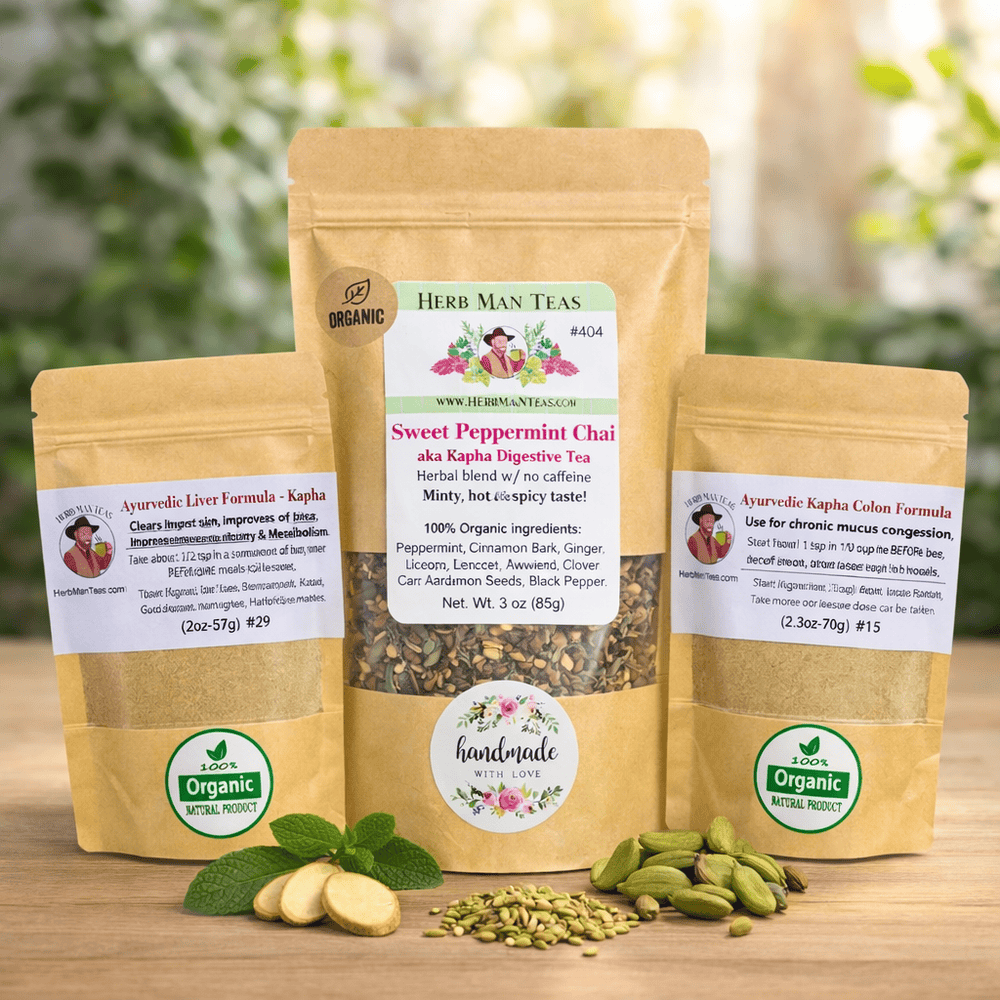 DETOX PACKAGE - Kapha version - Herb Man Teas