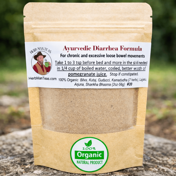 DIARRHEA FORMULA - Herb Man Teas