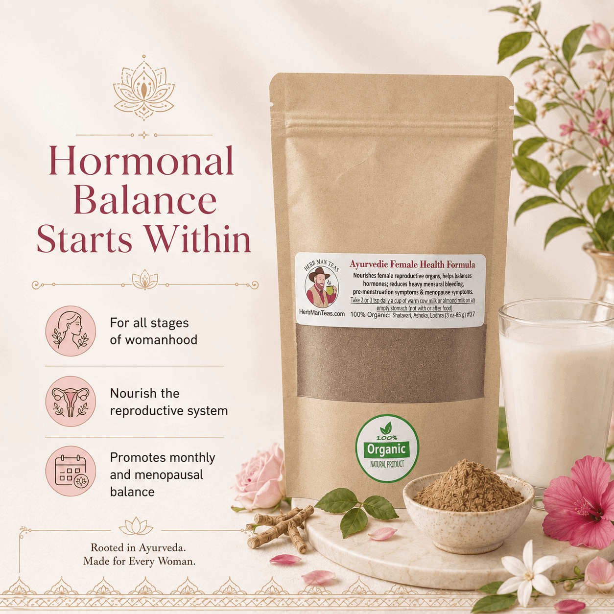 Female Health Formula - Herb Man Teas