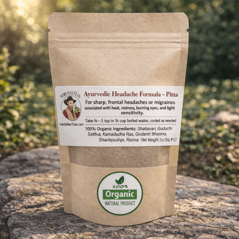 Headache Tonic - Pitta version - Herb Man Teas