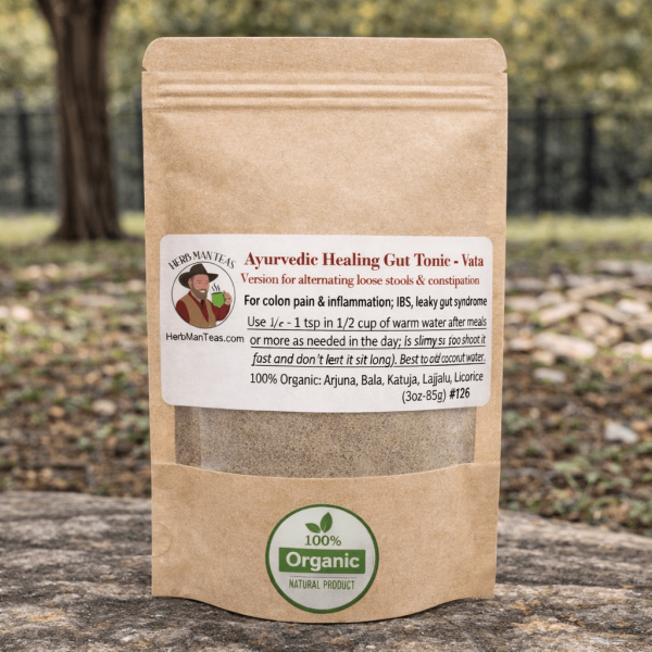 HEALING GUT TONIC - Vata version - Herb Man Teas