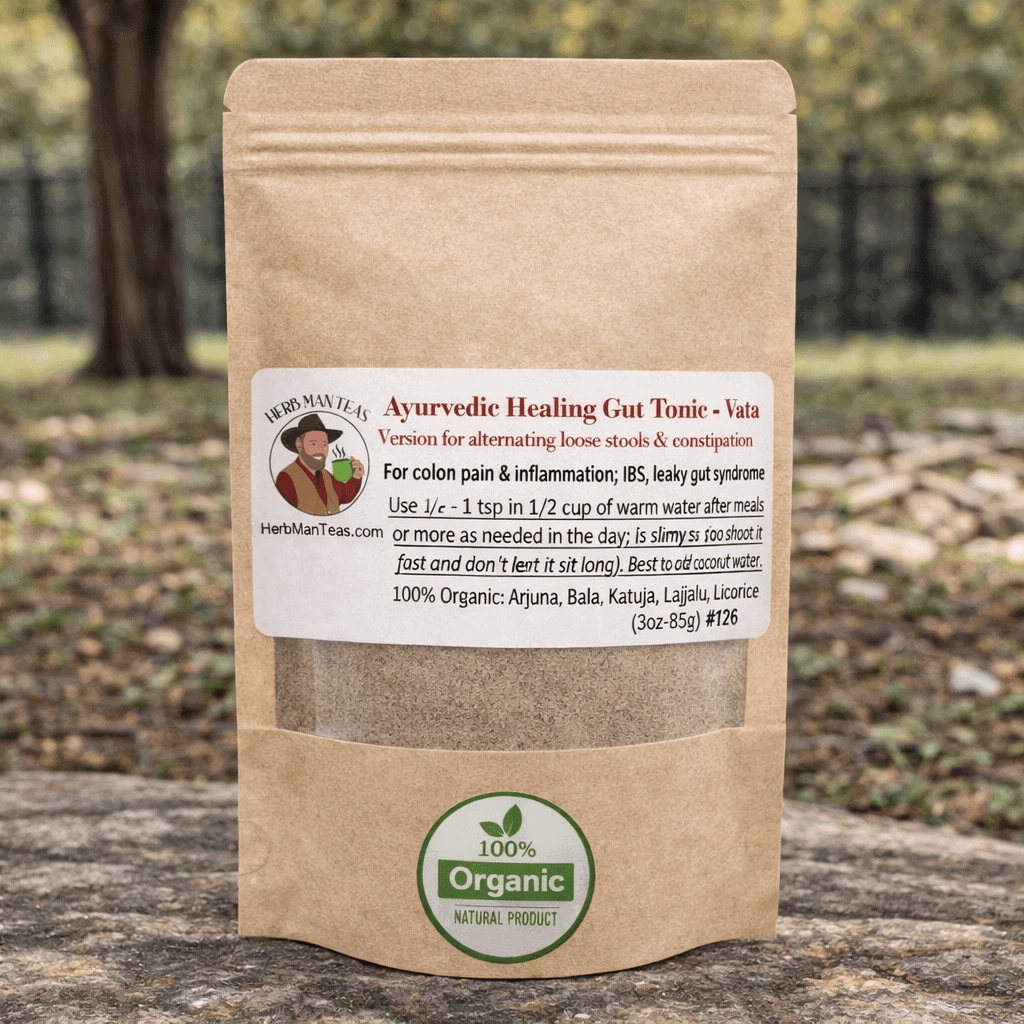HEALING GUT TONIC - Vata version - Herb Man Teas