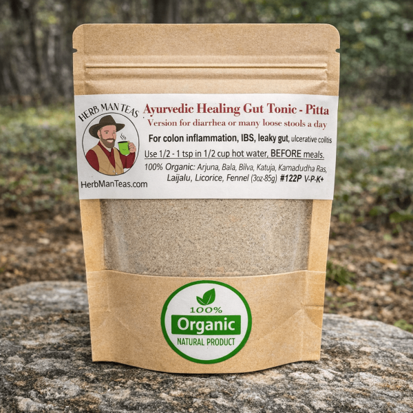 HEALING GUT TONIC - Pitta version - Herb Man Teas