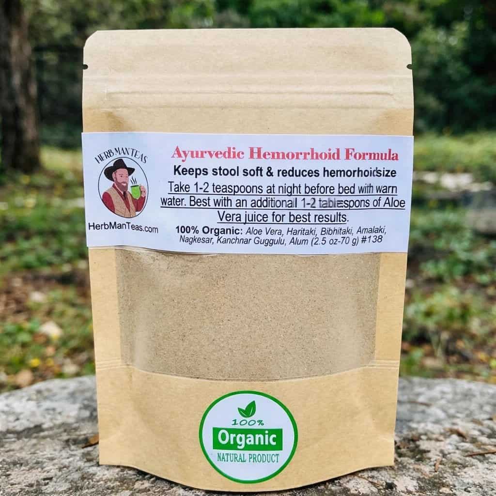 HEMORRHOID FORMULA - Herb Man Teas