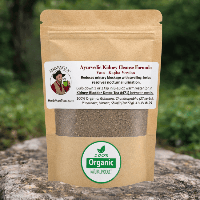 Kidney Cleanse Formula - Vata/kapha version - Herb Man Teas