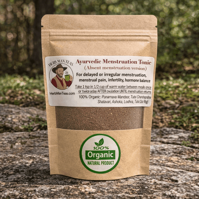 Menstruation Tonic - absent menstruation version - Herb Man Teas