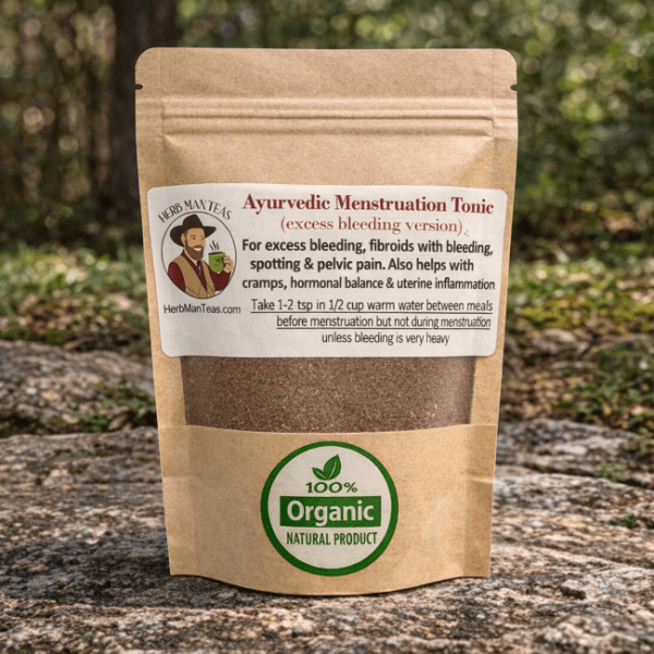 Menstruation Tonic - excess bleeding version - Herb Man Teas