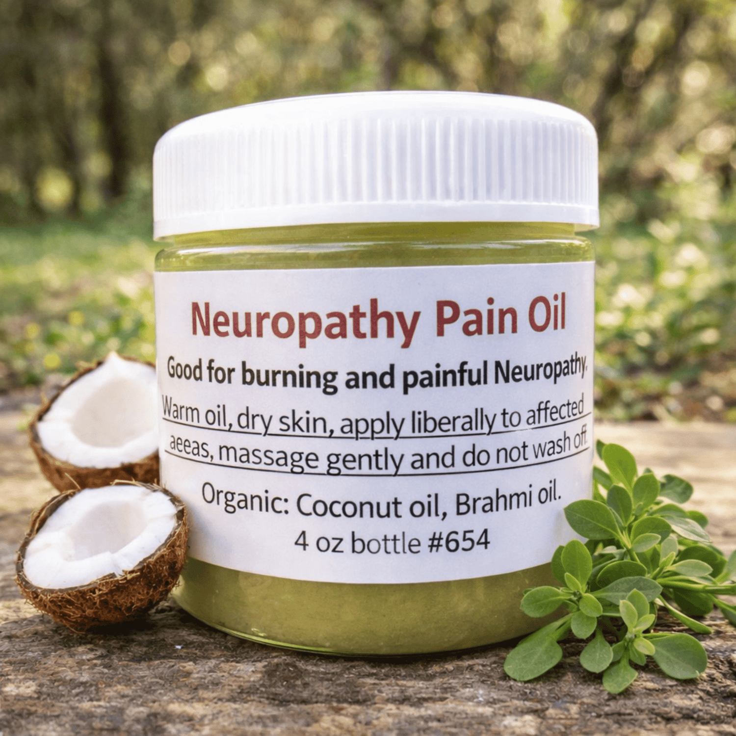Neuropathy Pain Oil - Herb Man Teas