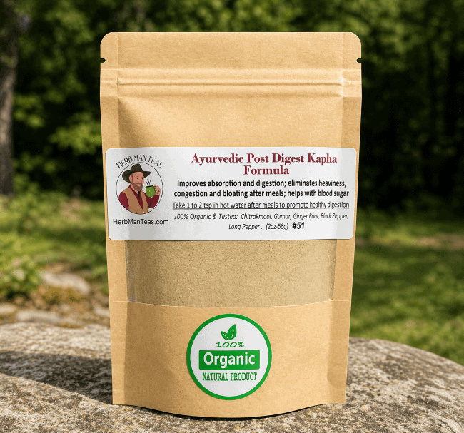 Post Digestive Formula - Kapha version - Herb Man Teas