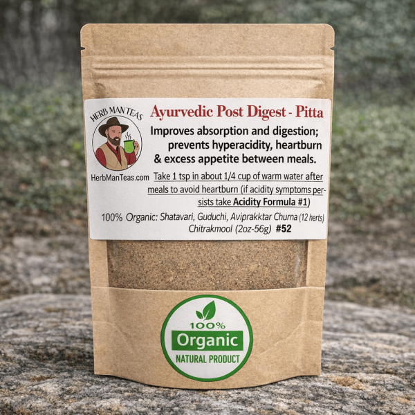 Post Digest Formula - Pitta version - Herb Man Teas