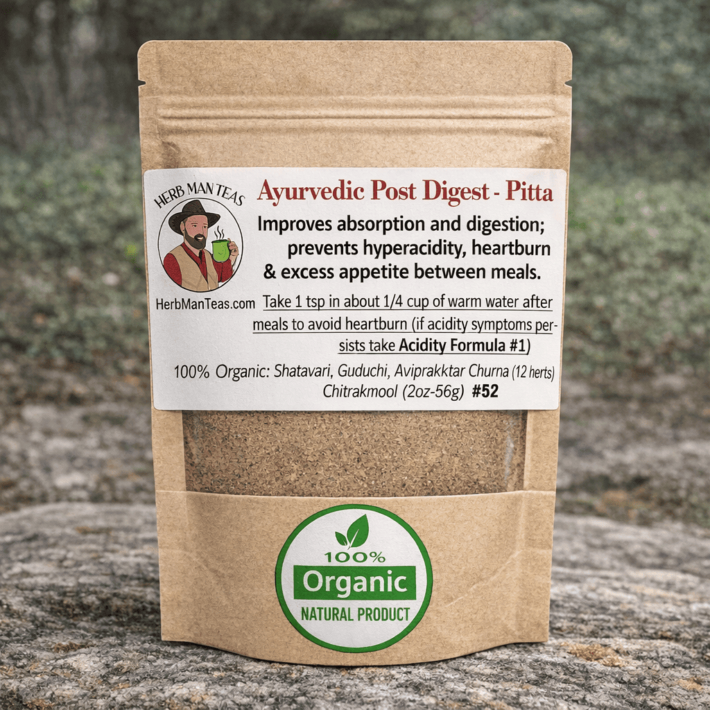 Post Digest Formula - Pitta version - Herb Man Teas