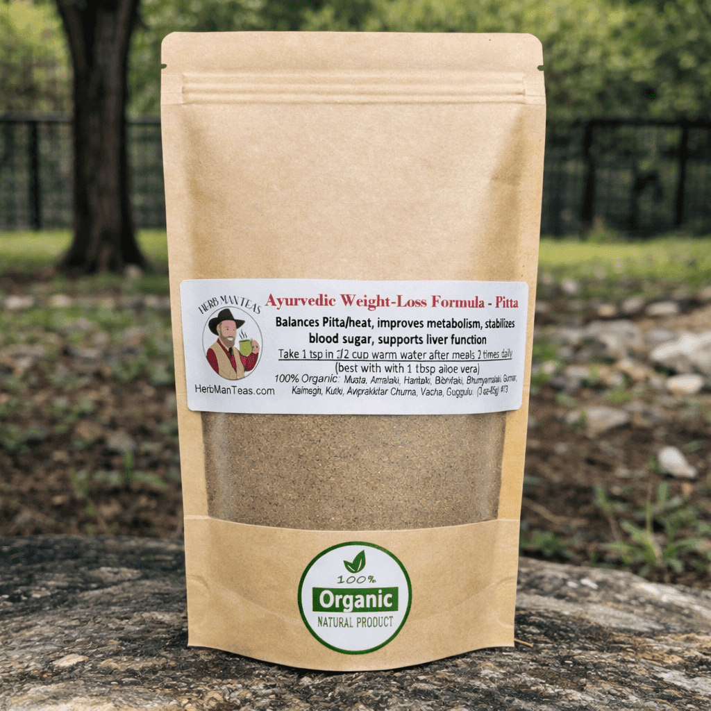 WEIGHT-LOSS FORMULA - Pitta verson - Herb Man Teas
