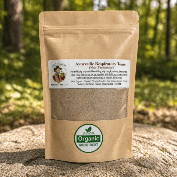 RESPIRATORY TONIC - low mucus version - Herb Man Teas